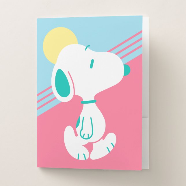 Peanuts | Snoopy Deco Dreams Sun Pocket Folder (Front)