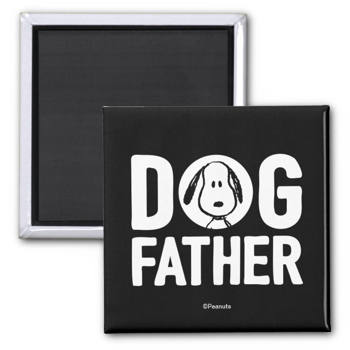 Peanuts - Snoopy | Dog Father Magnet