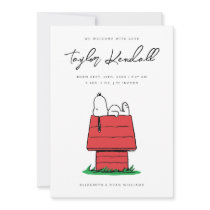 Peanuts Snoopy Dog House | Baby Announcement