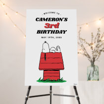Peanuts Snoopy Dog House Birthday Foam Board