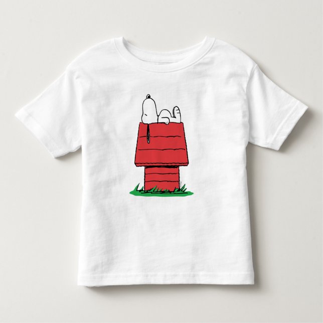 Peanuts Snoopy Dog House Birthday Toddler T-shirt (Front)
