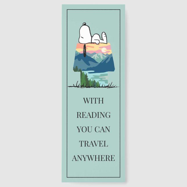 Peanuts | Snoopy Dog House Go Wild Bookmarks (Front)