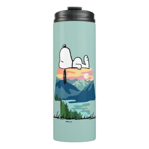 Peanuts  Snoopy Dog House Go Wild Thermal Tumbler