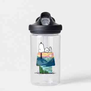 Peanuts   Snoopy Dog House Go Wild Water Bottle