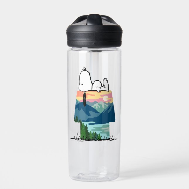 Peanuts | Snoopy Dog House Go Wild Water Bottle (Front)