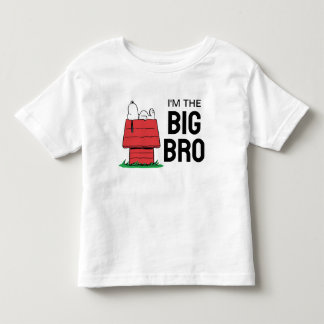 Peanuts Snoopy Dog House | I'm the Big Brother Toddler T-shirt