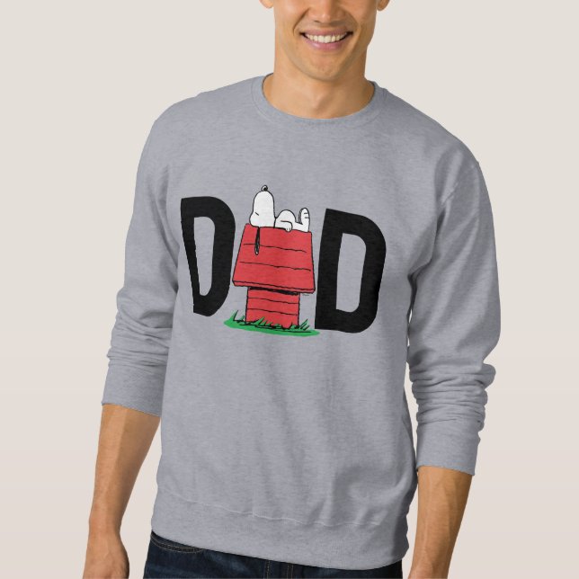 Peanuts Snoopy Dog House | I'm The Dad Sweatshirt (Front)