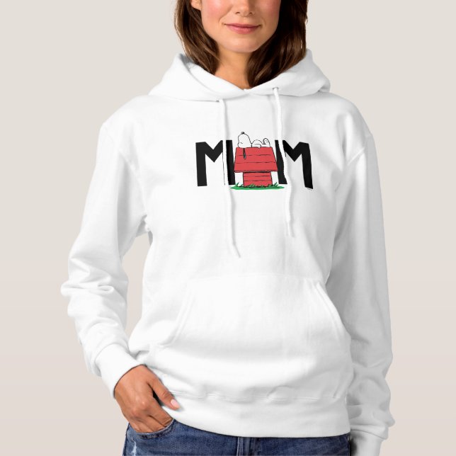 Peanuts Snoopy Dog House |  I'm The Mom Hoodie (Front)