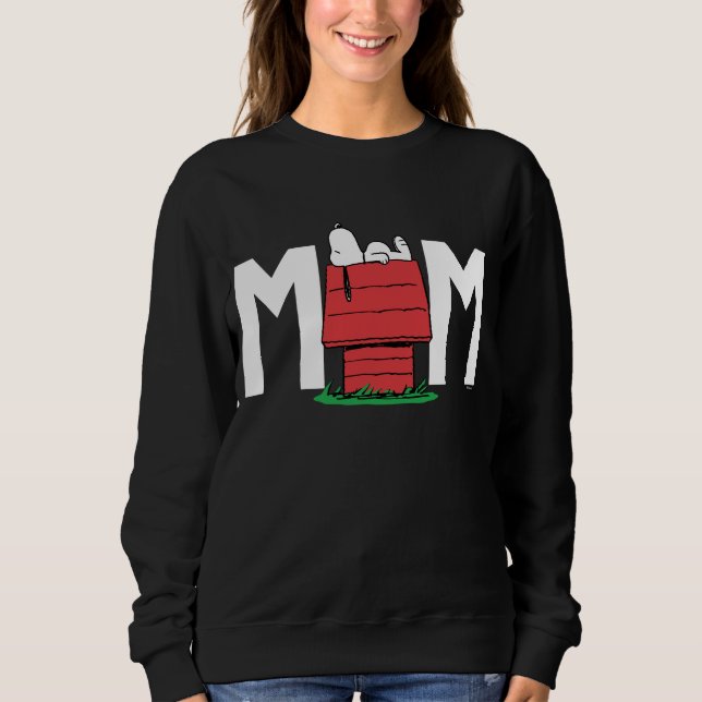Peanuts Snoopy Dog House |  I'm The Mom Sweatshirt (Front)