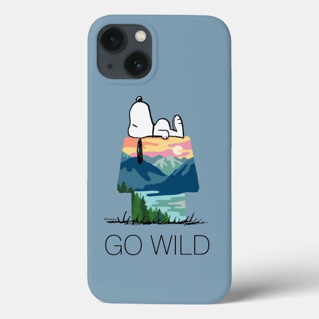 Peanuts | Snoopy Dog House Sunrise Case-Mate iPhone Case (Back)