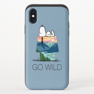 Peanuts   Snoopy Dog House Sunrise iPhone X Slider Case