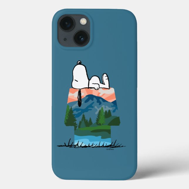 Peanuts | Snoopy Dog Sunset View Case-Mate iPhone Case (Back)