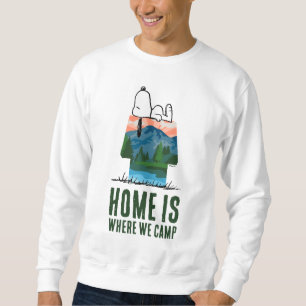 Peanuts Snoopy Dog Sunset View Sweatshirt