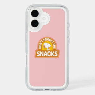 Peanuts   Snoopy Don't Forget the Snacks iPhone 16 Case