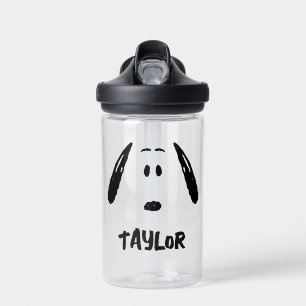 Peanuts Snoopy Face Add Your Name Water Bottle