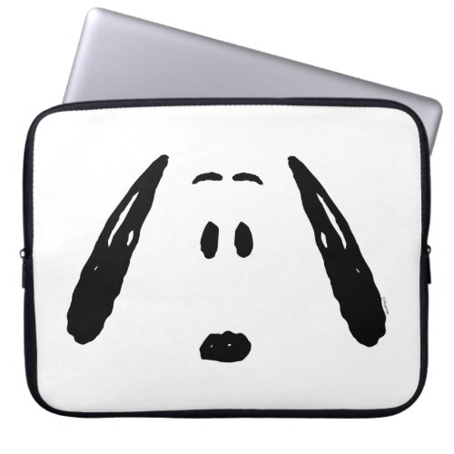 Peanuts  Snoopy Face Laptop Sleeve