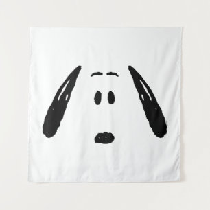 Peanuts   Snoopy Face Tapestry