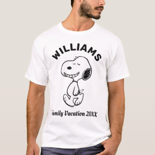 Peanuts Snoopy Family Vacation T-Shirt