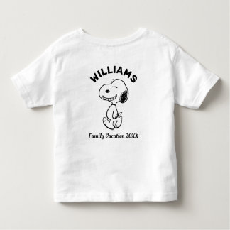 Peanuts | Snoopy Family Vacation Toddler T-shirt