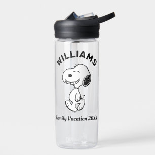 Peanuts   Snoopy Family Vacation Water Bottle