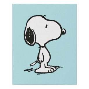 Peanuts   Snoopy Faux Canvas Print