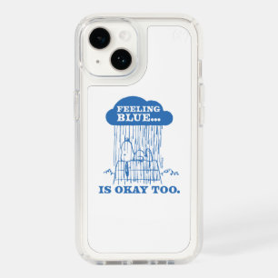 Peanuts   Snoopy Feeling Blue Is OK Too Speck iPhone 14 Case