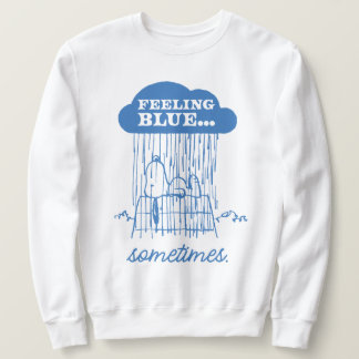 Peanuts | Snoopy Feeling Blue Is OK Too Sweatshirt