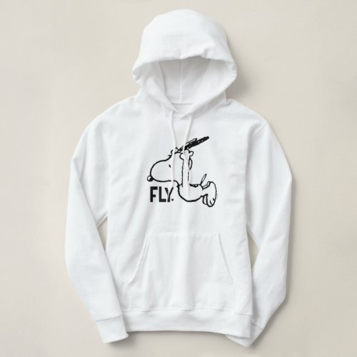 Peanuts  Snoopy Fit to Fly Hoodie