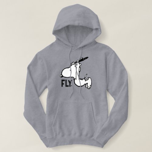 Peanuts  Snoopy Fit to Fly Hoodie