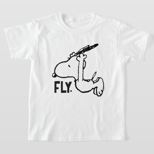 Peanuts  Snoopy Fit to Fly T_Shirt