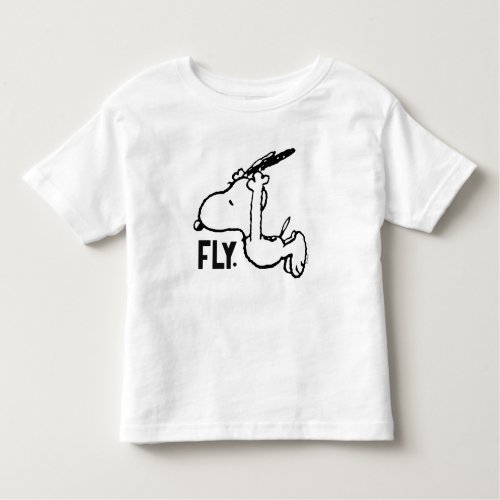 Peanuts  Snoopy Fit to Fly Toddler T_shirt