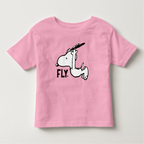 Peanuts  Snoopy Fit to Fly Toddler T_shirt