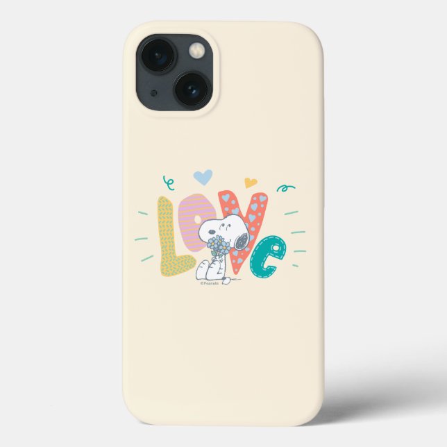 Peanuts | Snoopy Flower Love Case-Mate iPhone Case (Back)