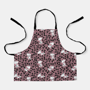 Peanuts   Snoopy Flower Vine Pattern Apron
