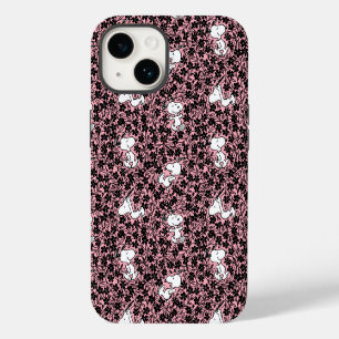 Peanuts Snoopy Flower Vine Pattern iPhone 14 Case