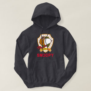 Peanuts Snoopy Flying Ace Badge Hoodie