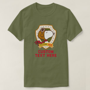 Peanuts Snoopy Flying Ace Badge T-Shirt
