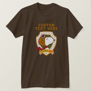 Peanuts Snoopy Flying Ace Badge T-Shirt