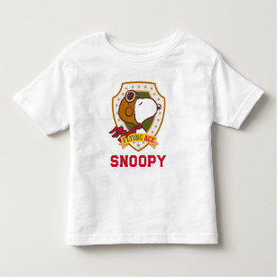 Peanuts   Snoopy Flying Ace Badge Toddler T-shirt