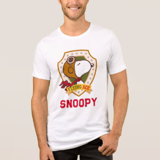 Peanuts | Snoopy Flying Ace Badge Tri-Blend Shirt