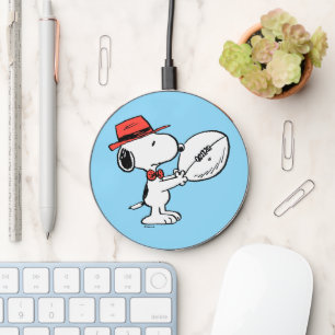 Peanuts Snoopy Football Coach Wireless Charger