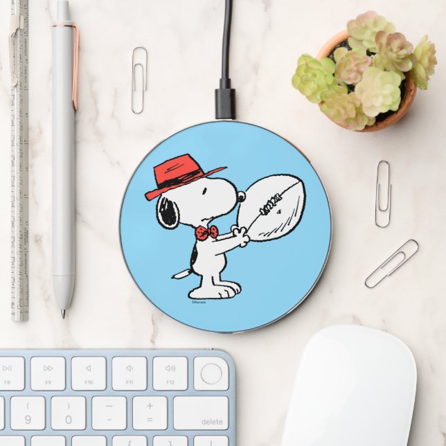 Peanuts | Snoopy Football Coach Wireless Charger (Desk)