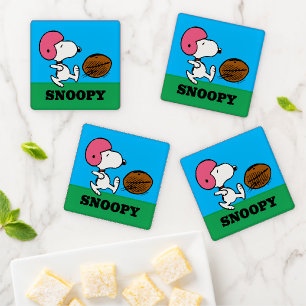 Peanuts   Snoopy Football Kicker Coaster Set