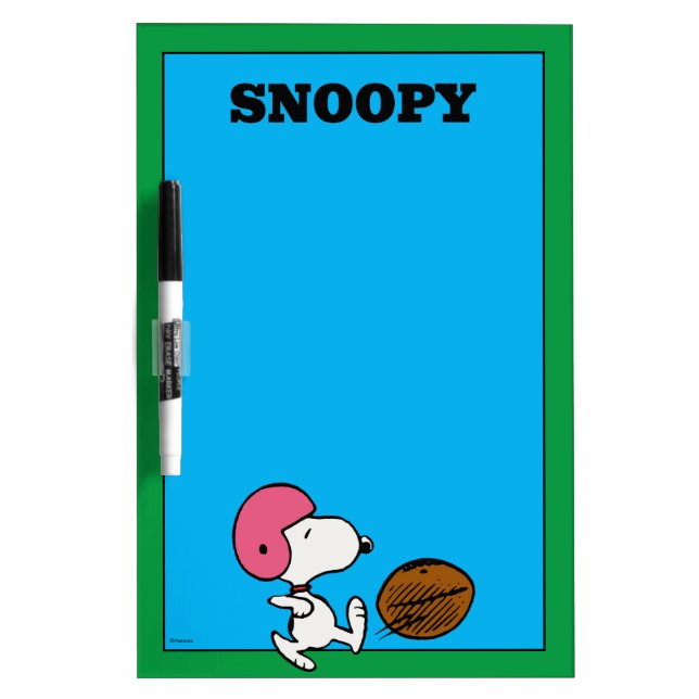 Peanuts | Snoopy Football Kicker Dry Erase Board (Front)