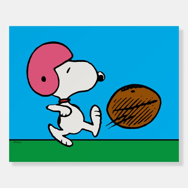 Peanuts | Snoopy Football Kicker Foam Board (Front)