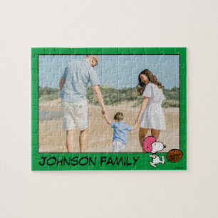 Peanuts Snoopy Football Kicker Jigsaw Puzzle