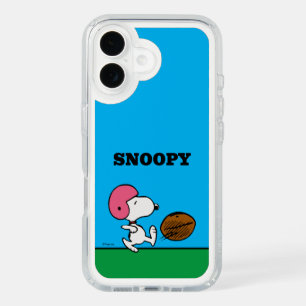 Peanuts   Snoopy Football Kicker iPhone 16 Case