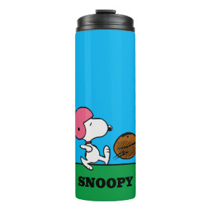 Peanuts Snoopy Football Kicker Thermal Tumbler