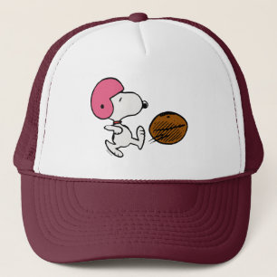 Peanuts Snoopy Football Kicker Trucker Hat