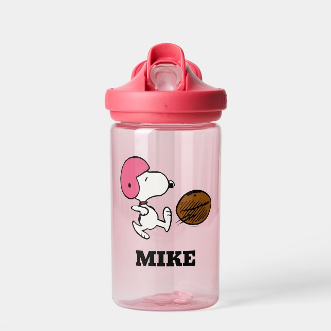 Peanuts | Snoopy Football Kicker Water Bottle (Front)